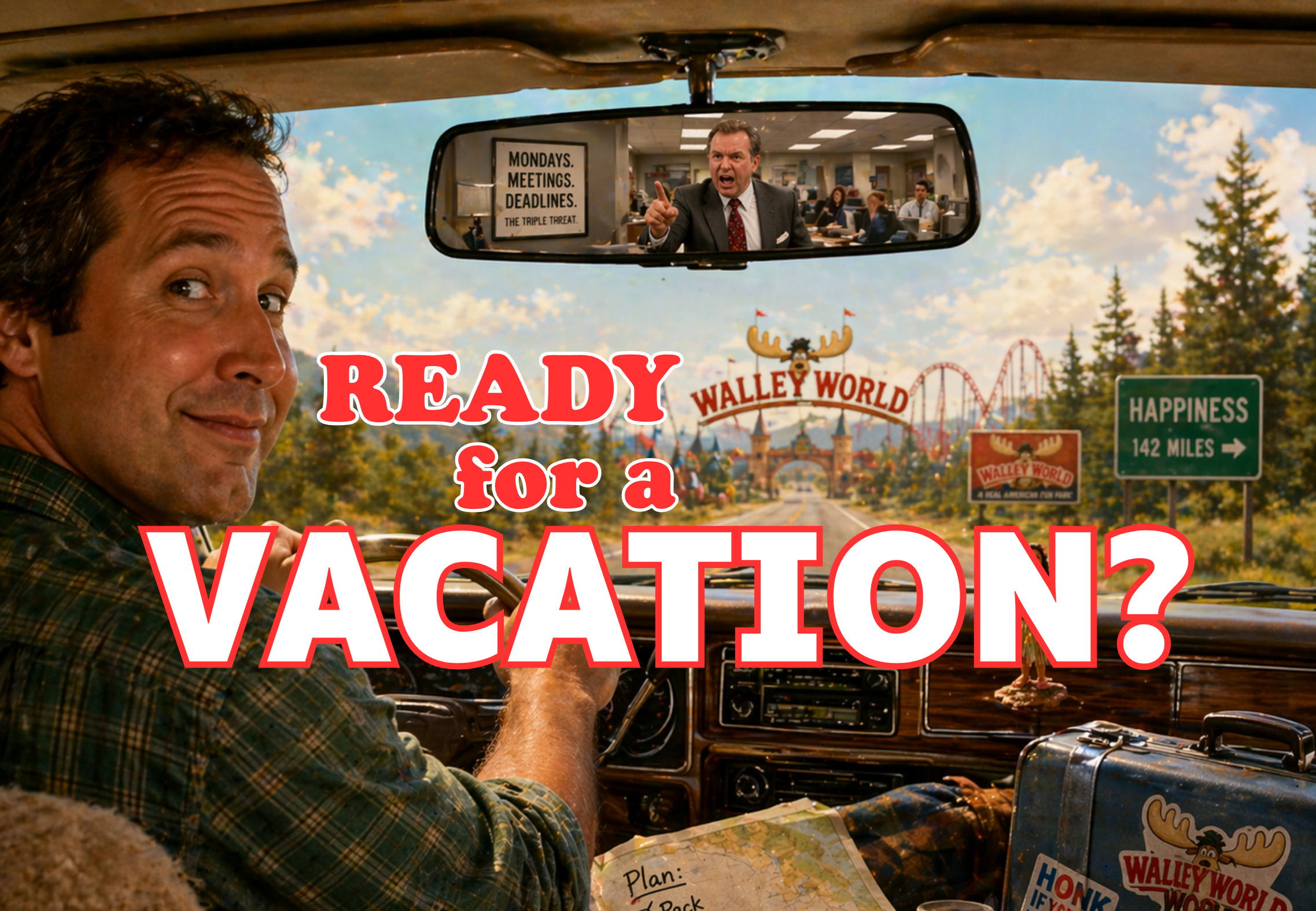 the character Clark griswold from the move vacation